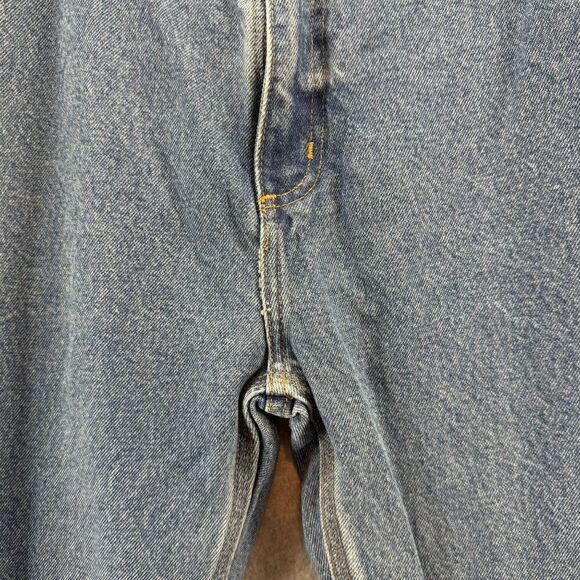 Carhartt Men's Relaxed Fit Blue Denim Jeans Size 48 x 32 Straight Leg Casual - Picture 4 of 13